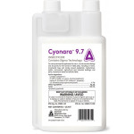 A bottle of Cyonara insecticide.