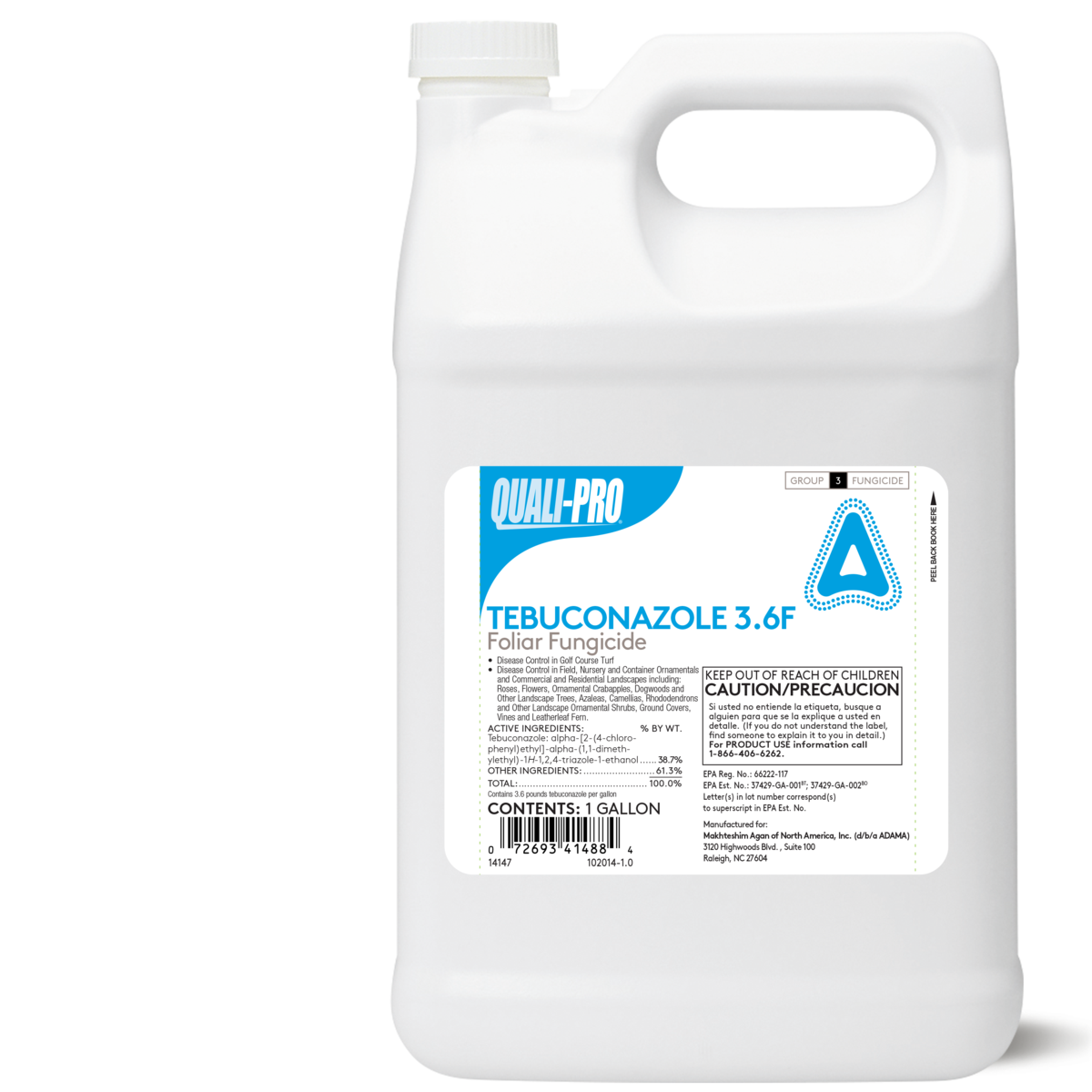Jug of Tebuconazole 3.6F