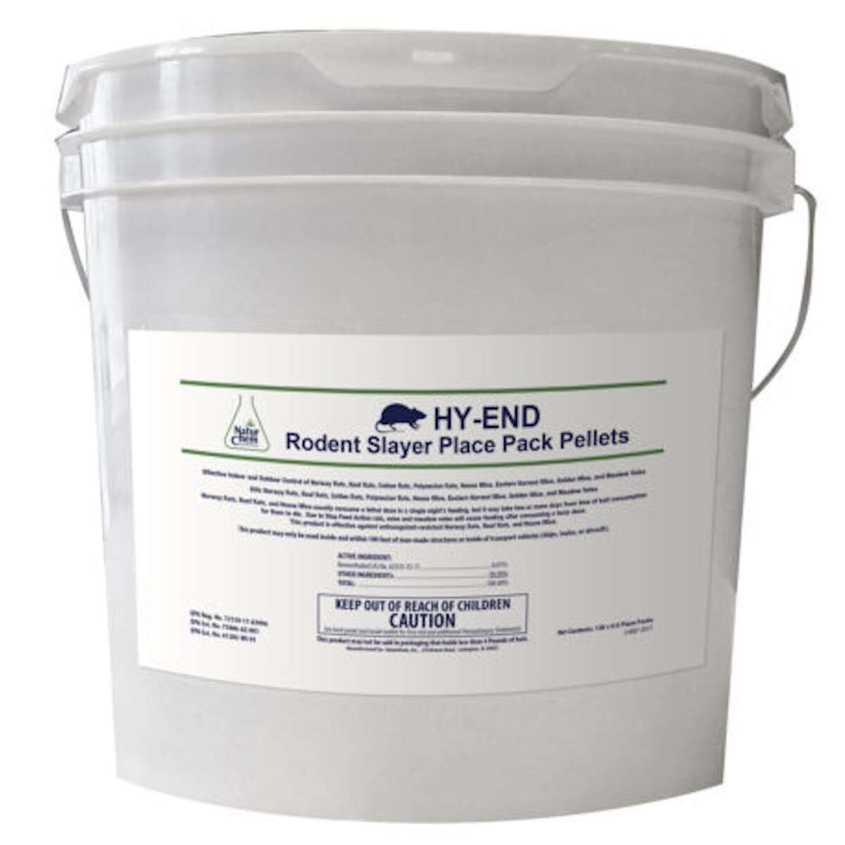 Rodent slayer bucket.